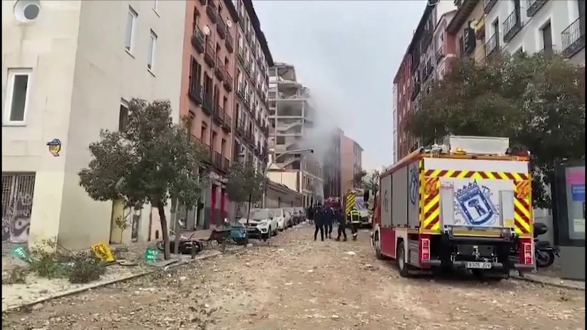 Video: Madridem otřásl výbuch plynu, nejméně dva lidé zahynuli